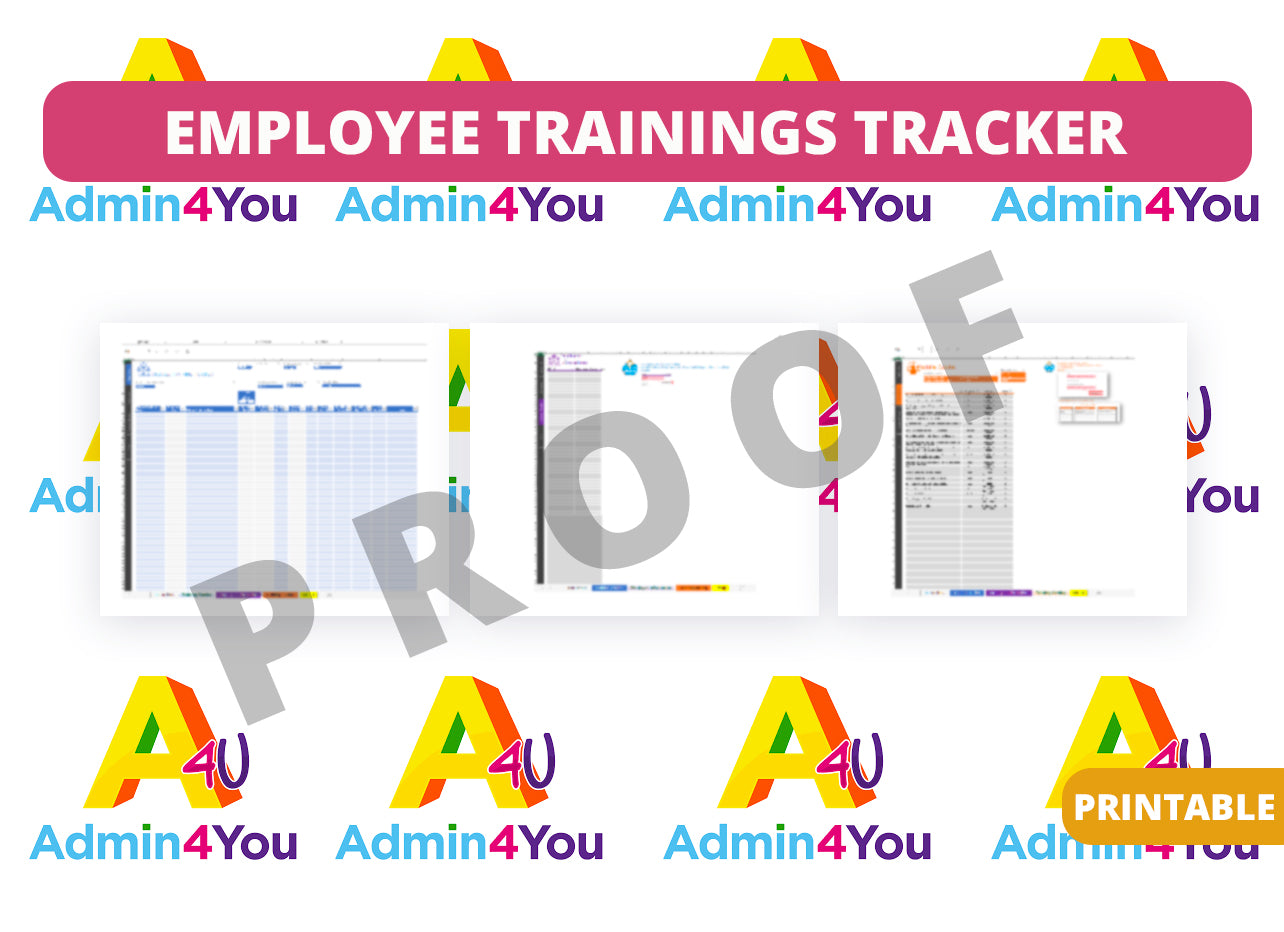 Employee Required Trainings Tracker