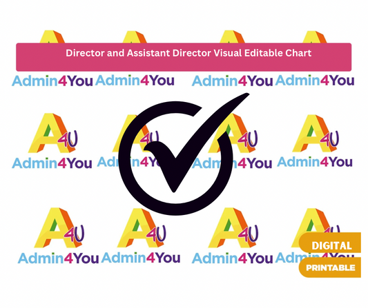 Assistant Director and Director - DISCOUNT CHART!