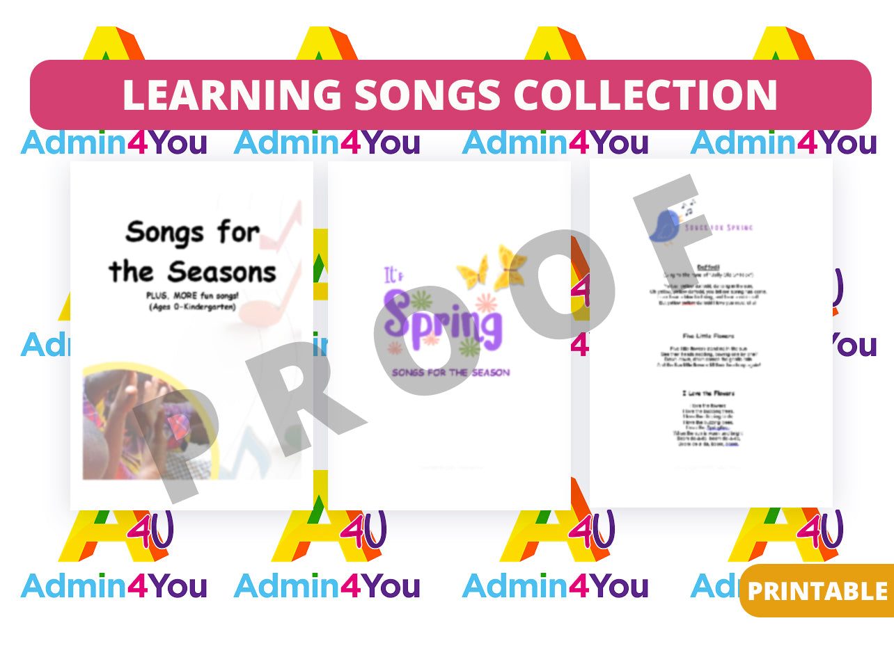 Learning Songs Collection