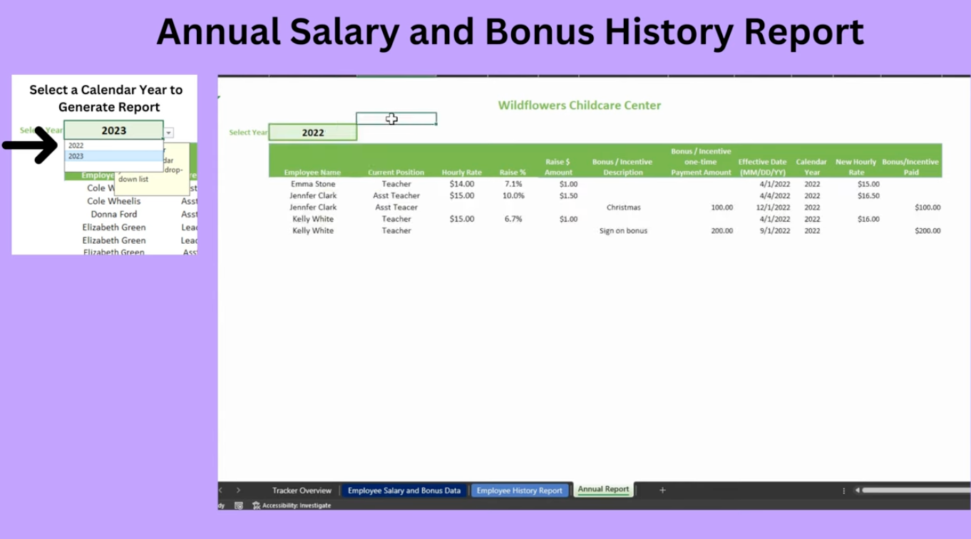 Employee Compensation Tracker