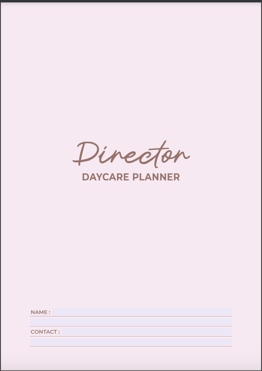 Director's Yearly Planner 2025