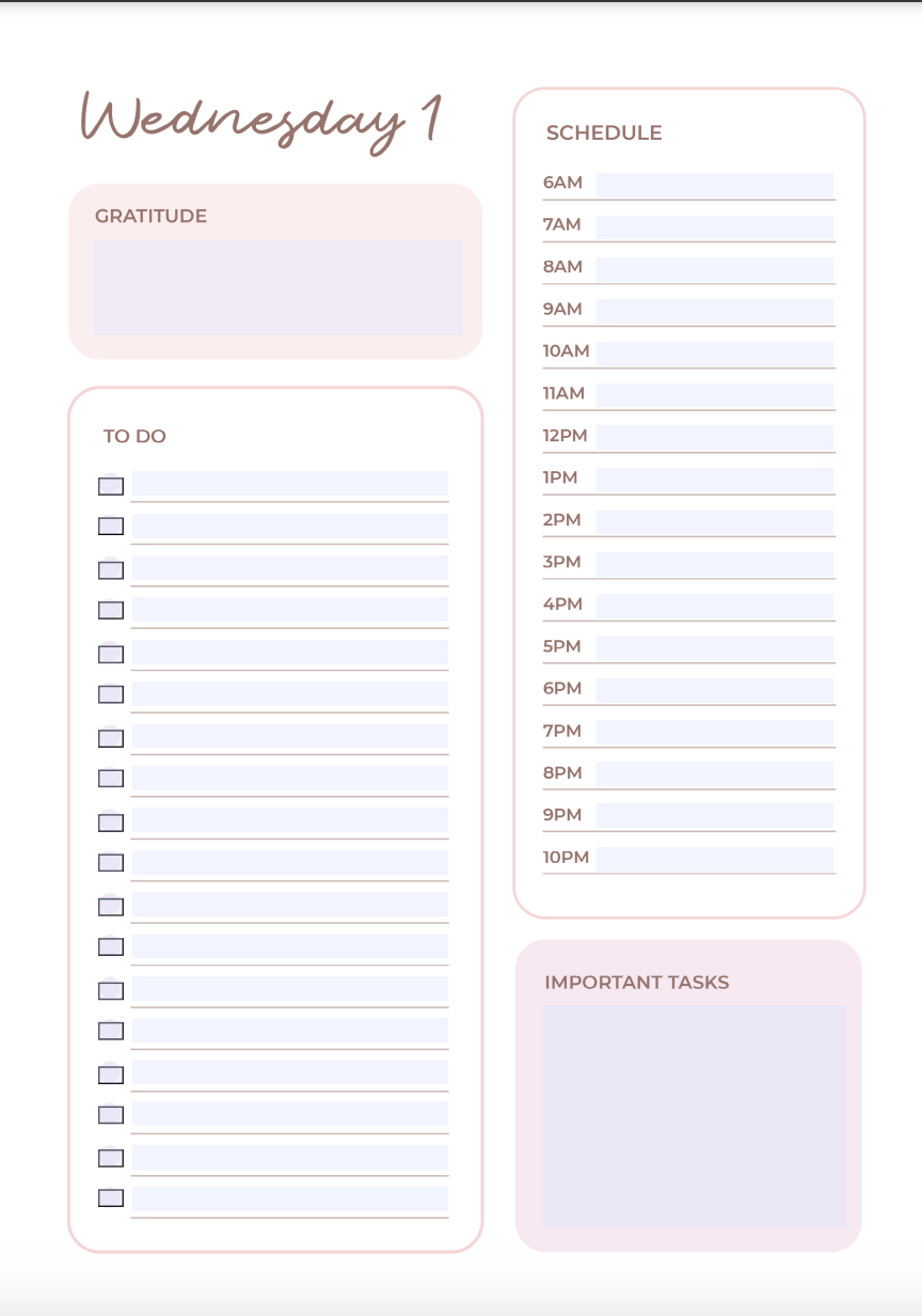 Director's Yearly Planner 2025