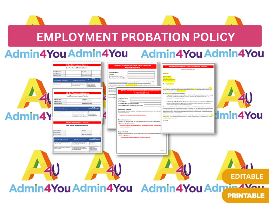 Employment Probation Policy