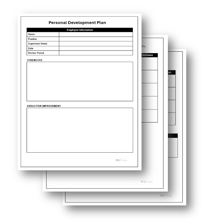 Staff Development Plan