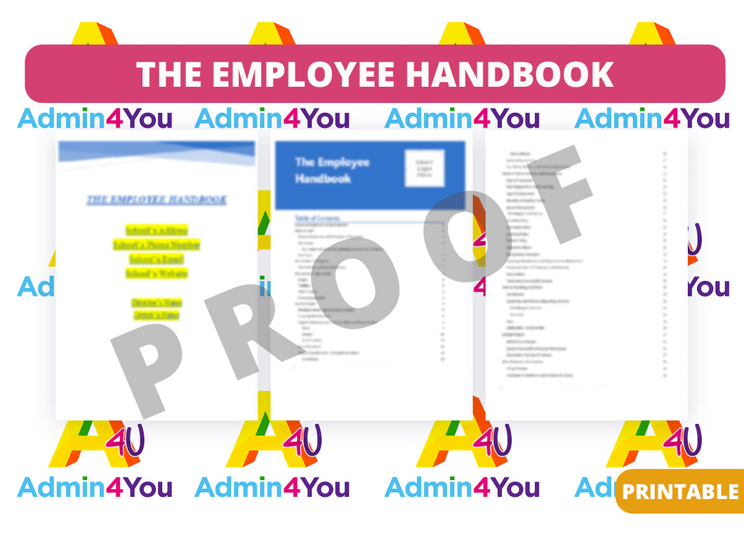 The Employee Handbook