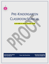Load and play video in Gallery viewer, Classroom Manual for Pre-K Classroom
