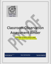Load and play video in Gallery viewer, Classroom Observation Assessment Binder
