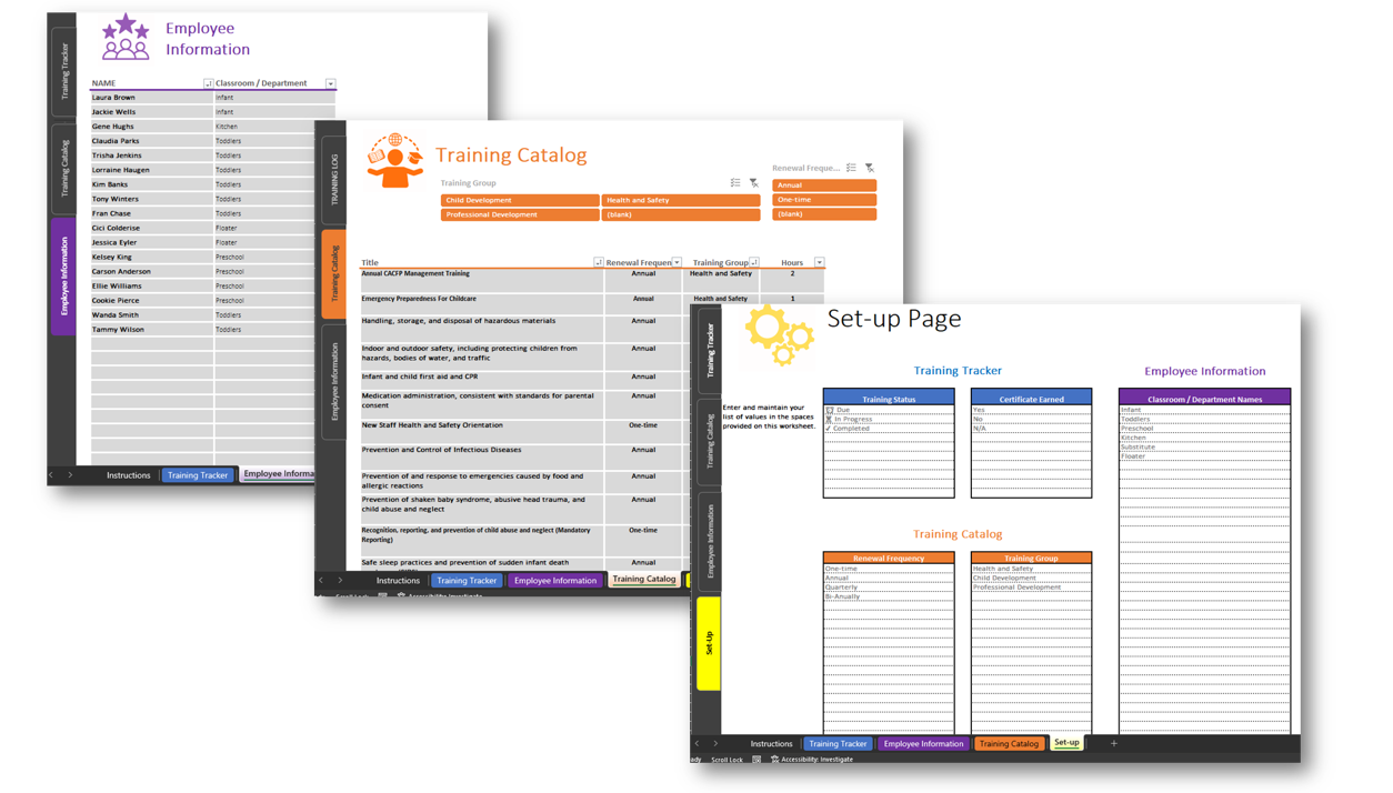 Employee Required Trainings Tracker
