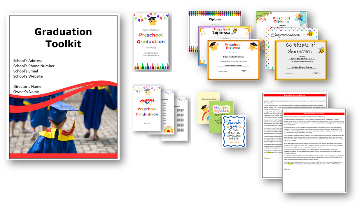Graduation Toolkit for Preschool