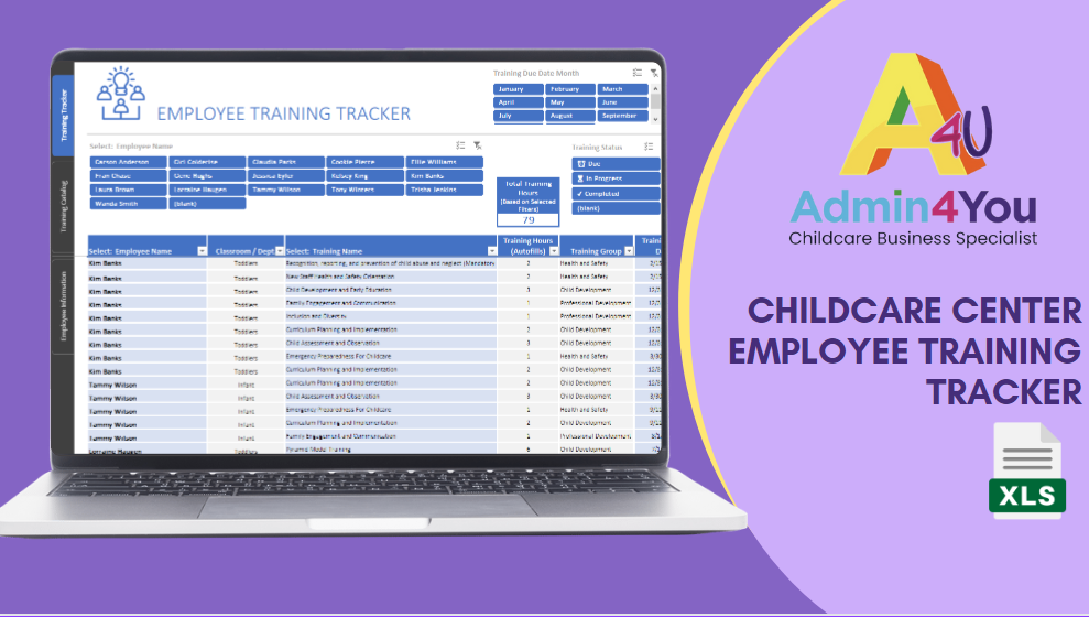 Employee Required Trainings Tracker