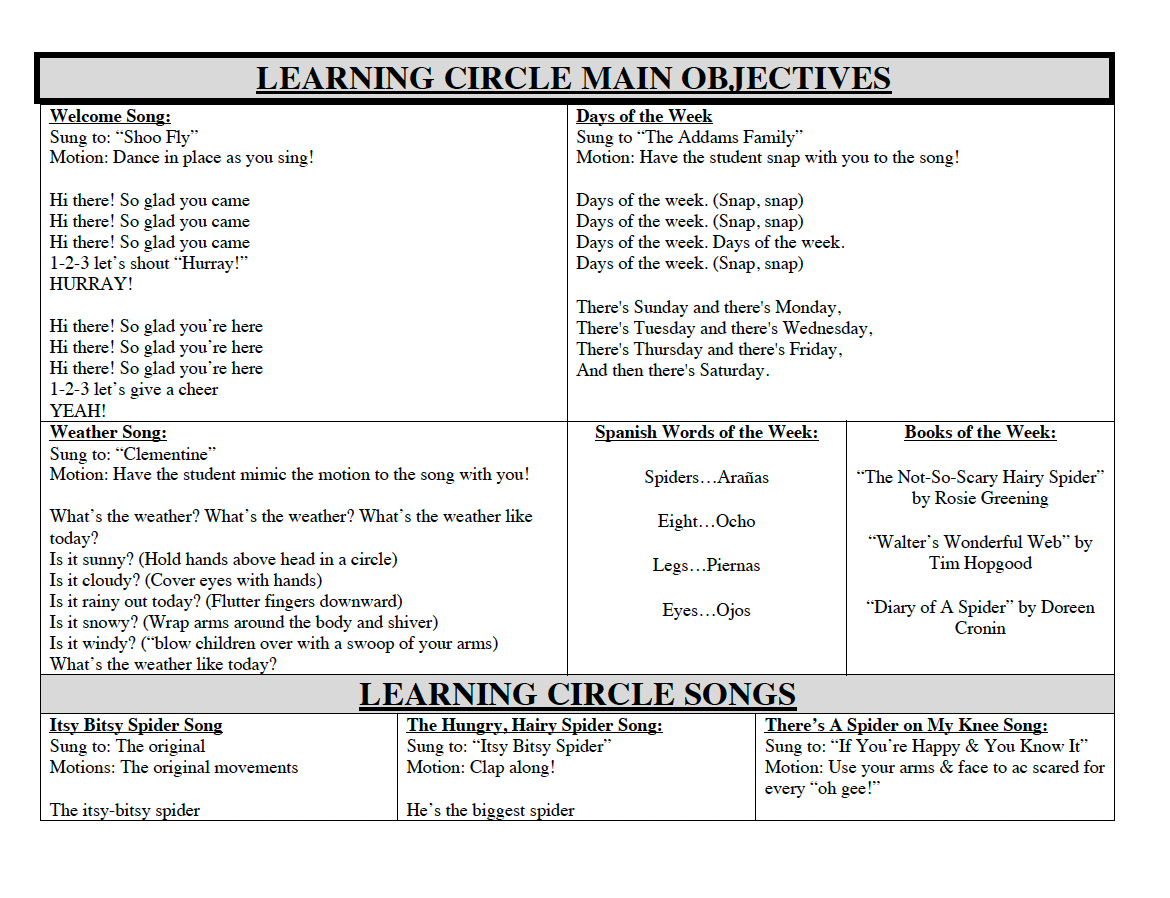 November 2's and 3's Lesson Plans Bundle
