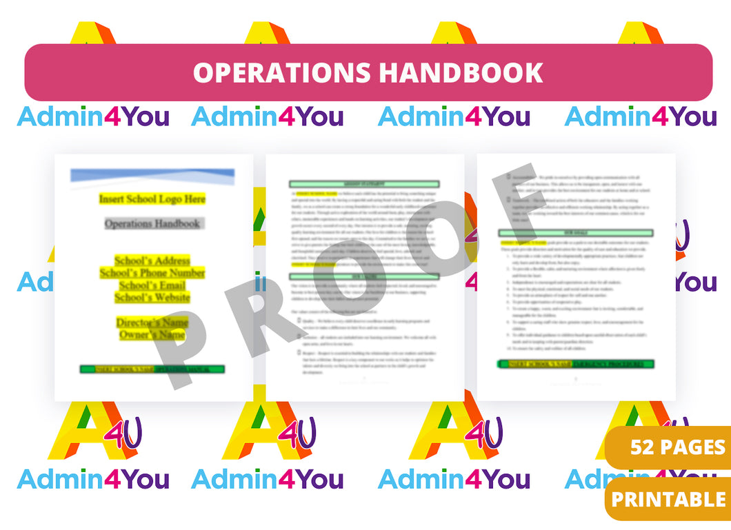 The Operations Manual