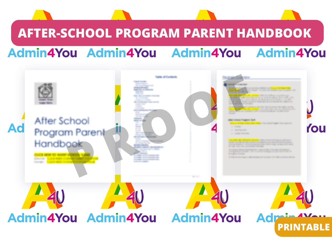After-School Handbook