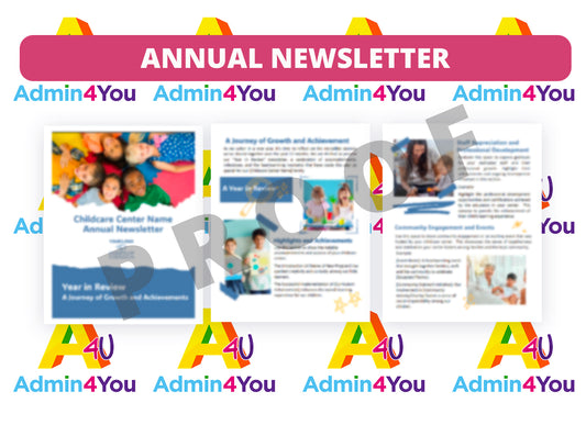 Annual Newsletter Template for Year in Review: A Journey of Growth and Achievements