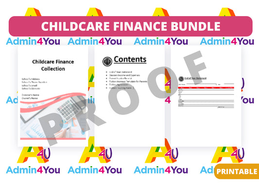 Childcare Finance Bundle