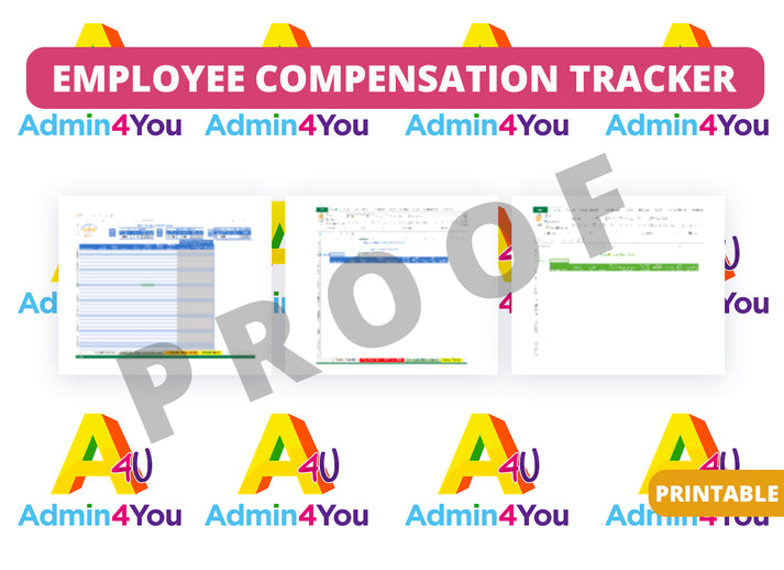 Employee Compensation Tracker – Admin For You