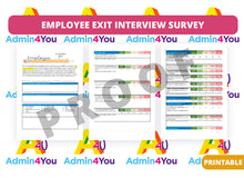 Load image into Gallery viewer, Employee Exit Interview Survey
