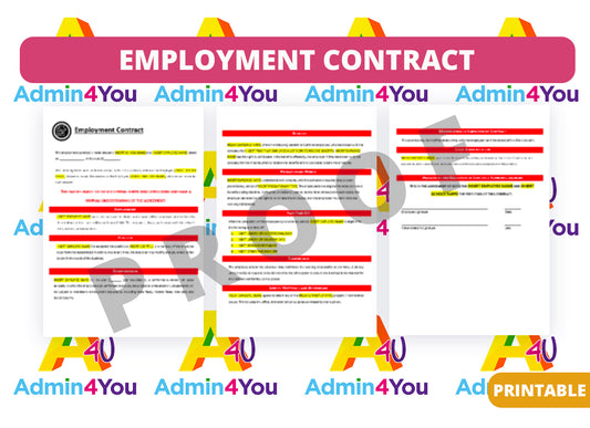 Employment Contract