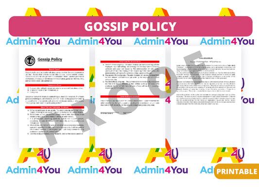 Gossip Policy