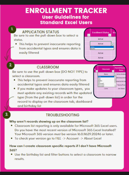 Childcare Enrollment Tracker