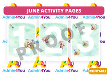 Load image into Gallery viewer, June Activity Pages
