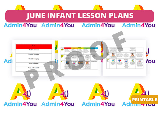 June Infant Lesson Plans