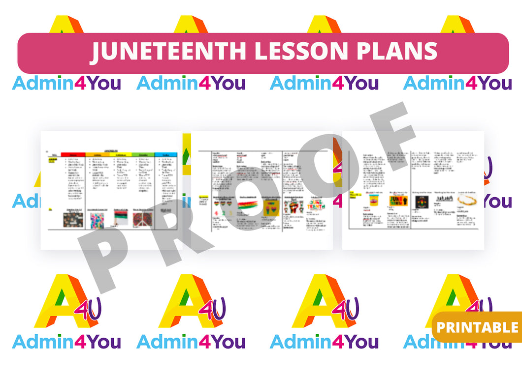 Juneteenth Lesson Plans