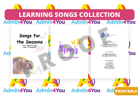 Learning Songs Collection