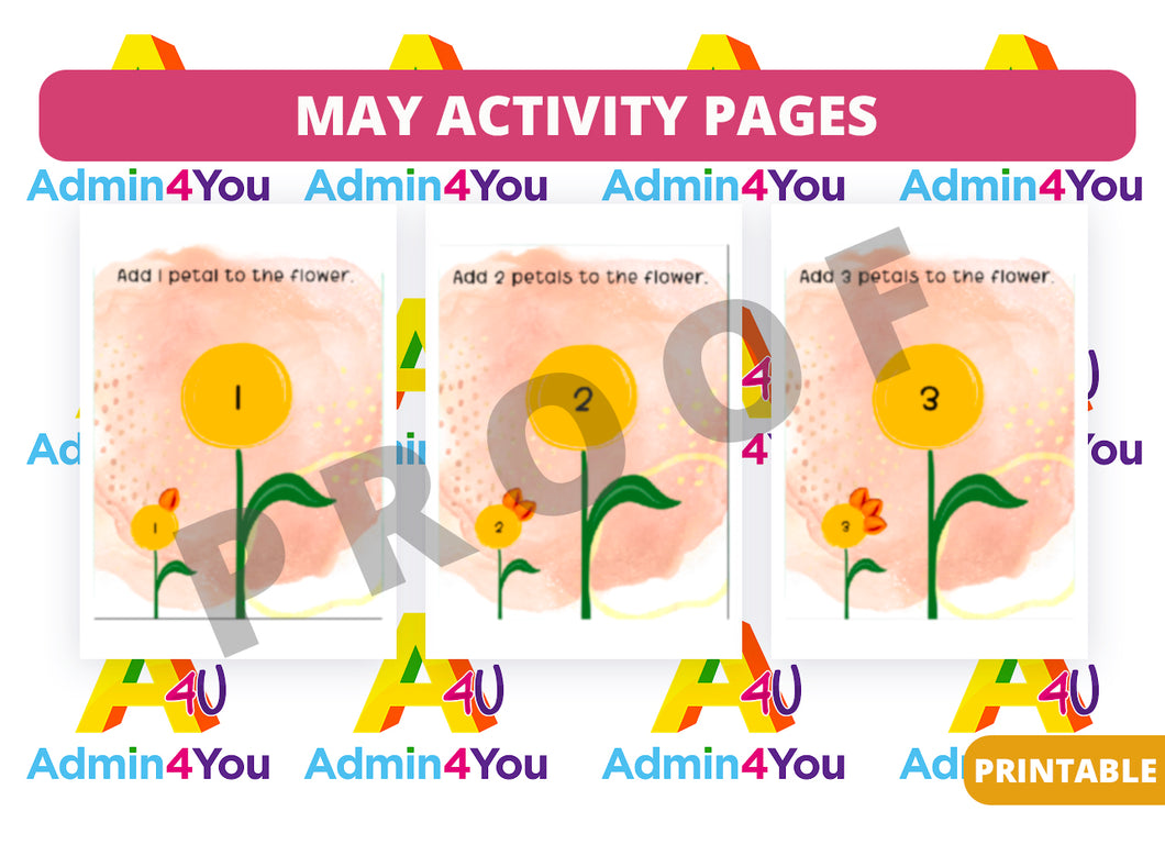 May Activity Pages