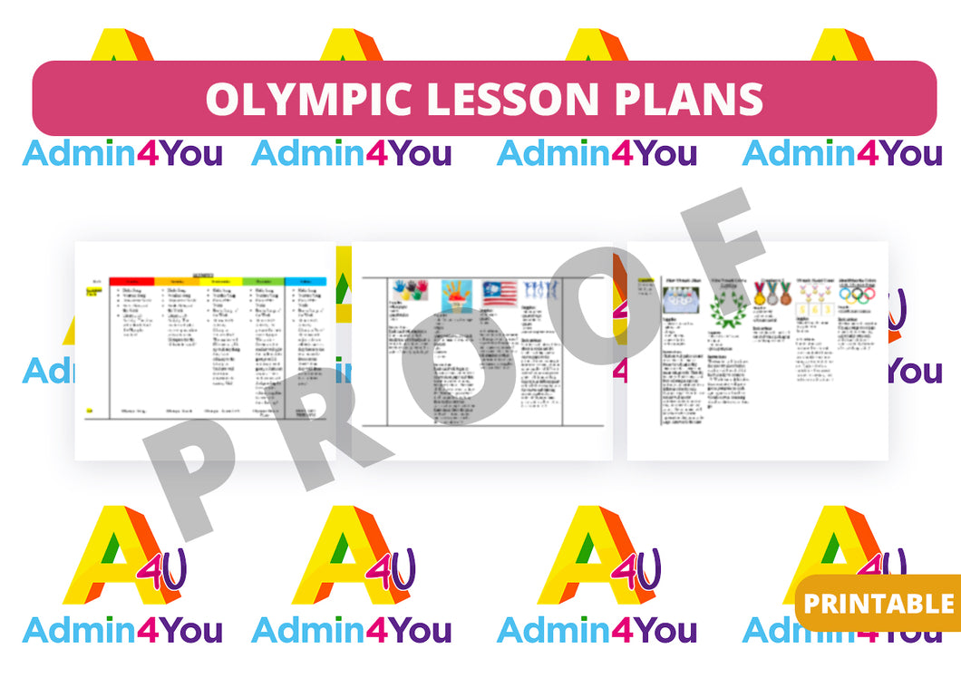 Olympics Lesson Plan for All Ages