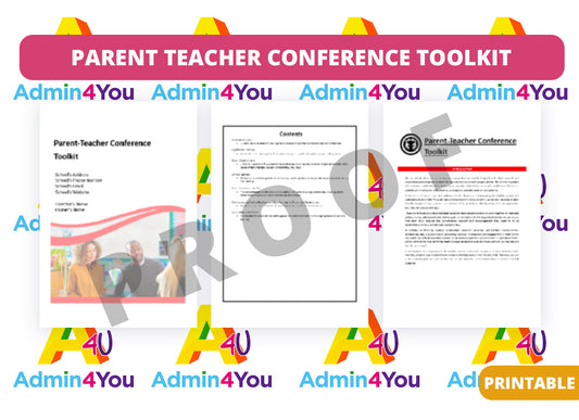 Parent Conference Toolkit