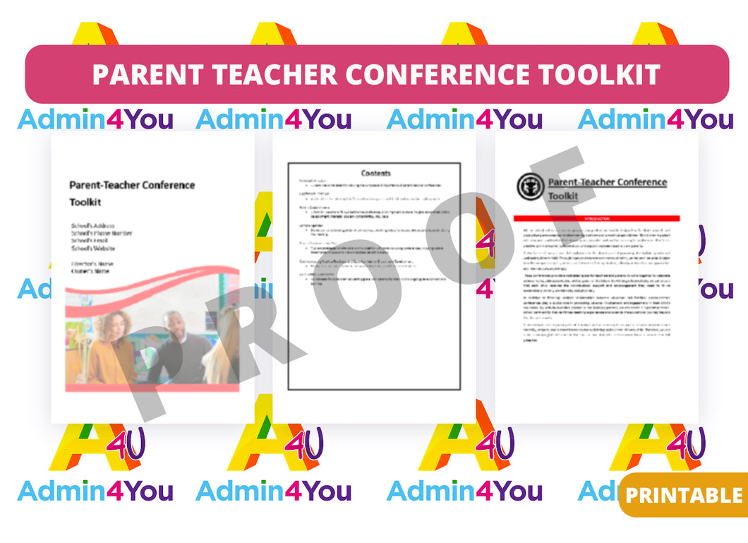 Parent Conference Toolkit