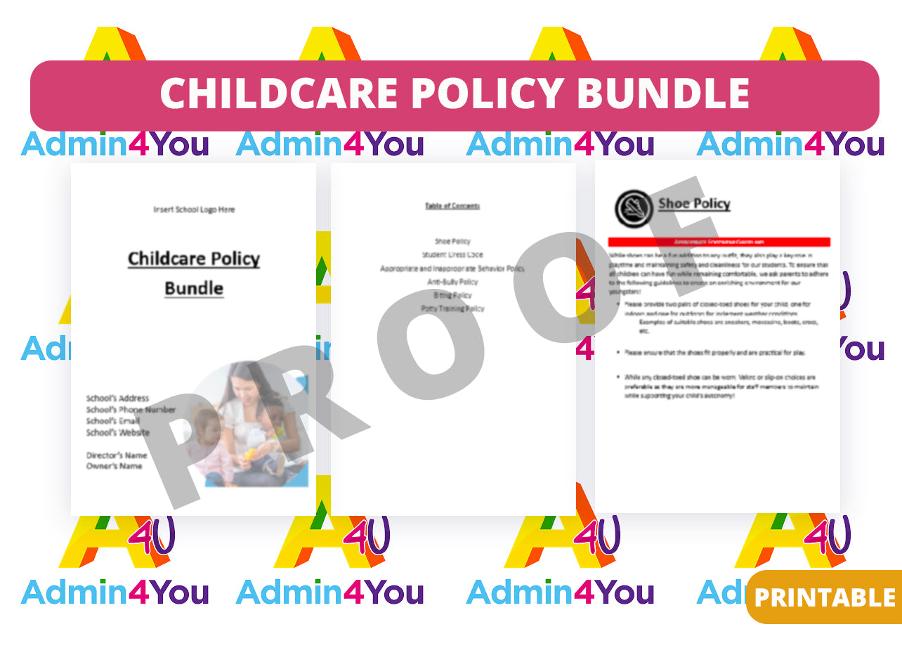 Policy Bundle #1 – Admin For You