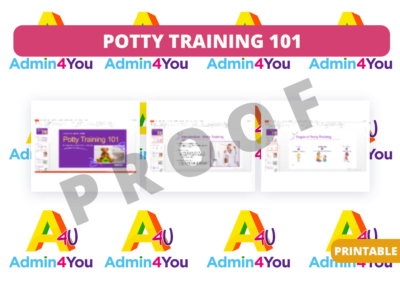 Potty Training Support Presentation