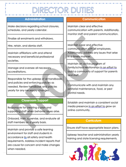 Assistant Director Manual and Resources