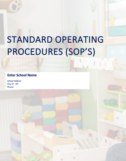 Standard Operating Procedures (SOP)