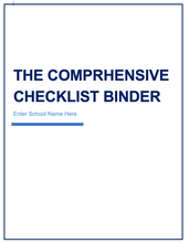 Load image into Gallery viewer, The Comprehensive Checklist Binder
