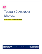 Load image into Gallery viewer, Childcare Classroom Manual for Toddlers
