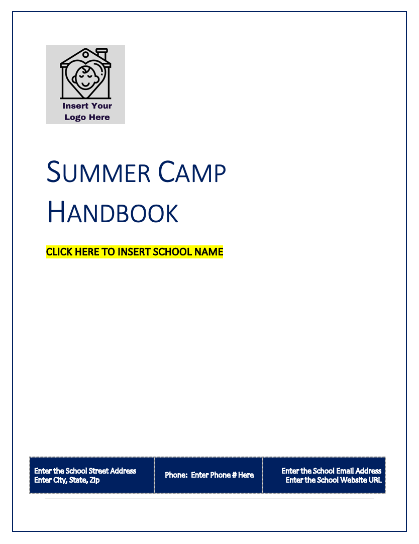 Summer Camp Handbook