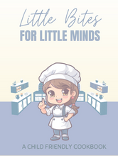 Load image into Gallery viewer, Little Bites for Little Minds, Recipe Book
