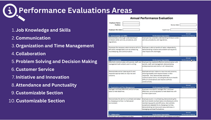 Administrative Office Performance Evaluation