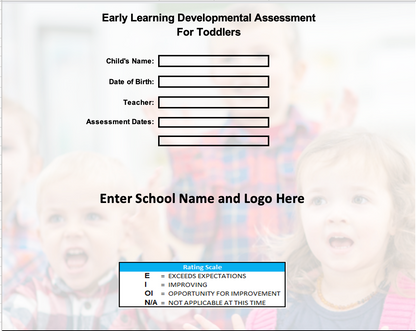 Student Assessment - Toddler