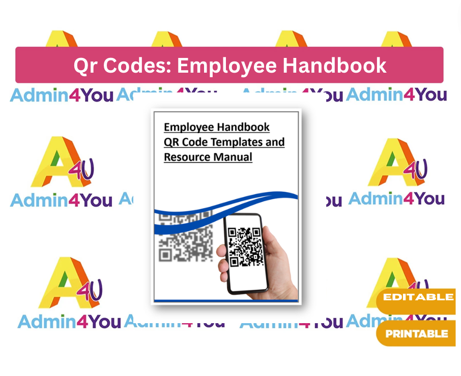 Workplace Code Names Qr Codes for Employee Handbook – Admin For You