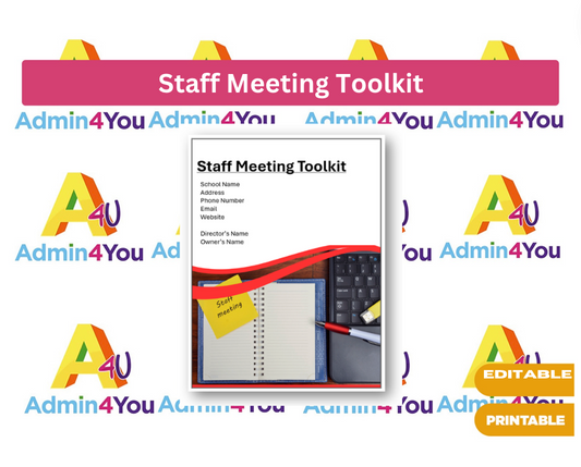 Staff Meeting Toolkit