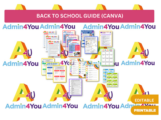 Back to School Guide Canva