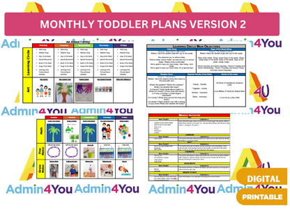 June Toddler Lesson Plans Version 2