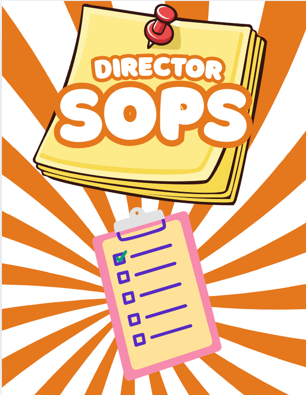 The Childcare Operating Guidelines Wall System: Director Posters