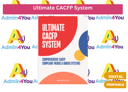 Ultimate CACFP Menu System