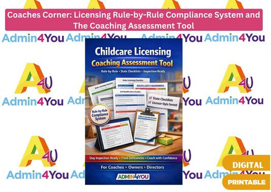 Coaches Corner: Licensing Rule-by-Rule Compliance System and The Coaching Assessment Tool