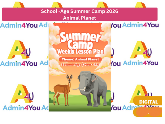 School-Age Summer Camp: Animal Planet